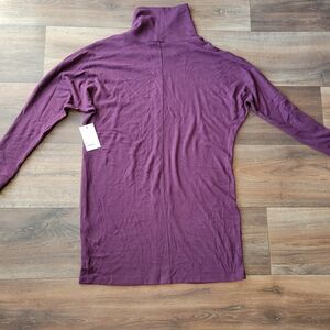 Sonoma Plum Turtleneck Sweater